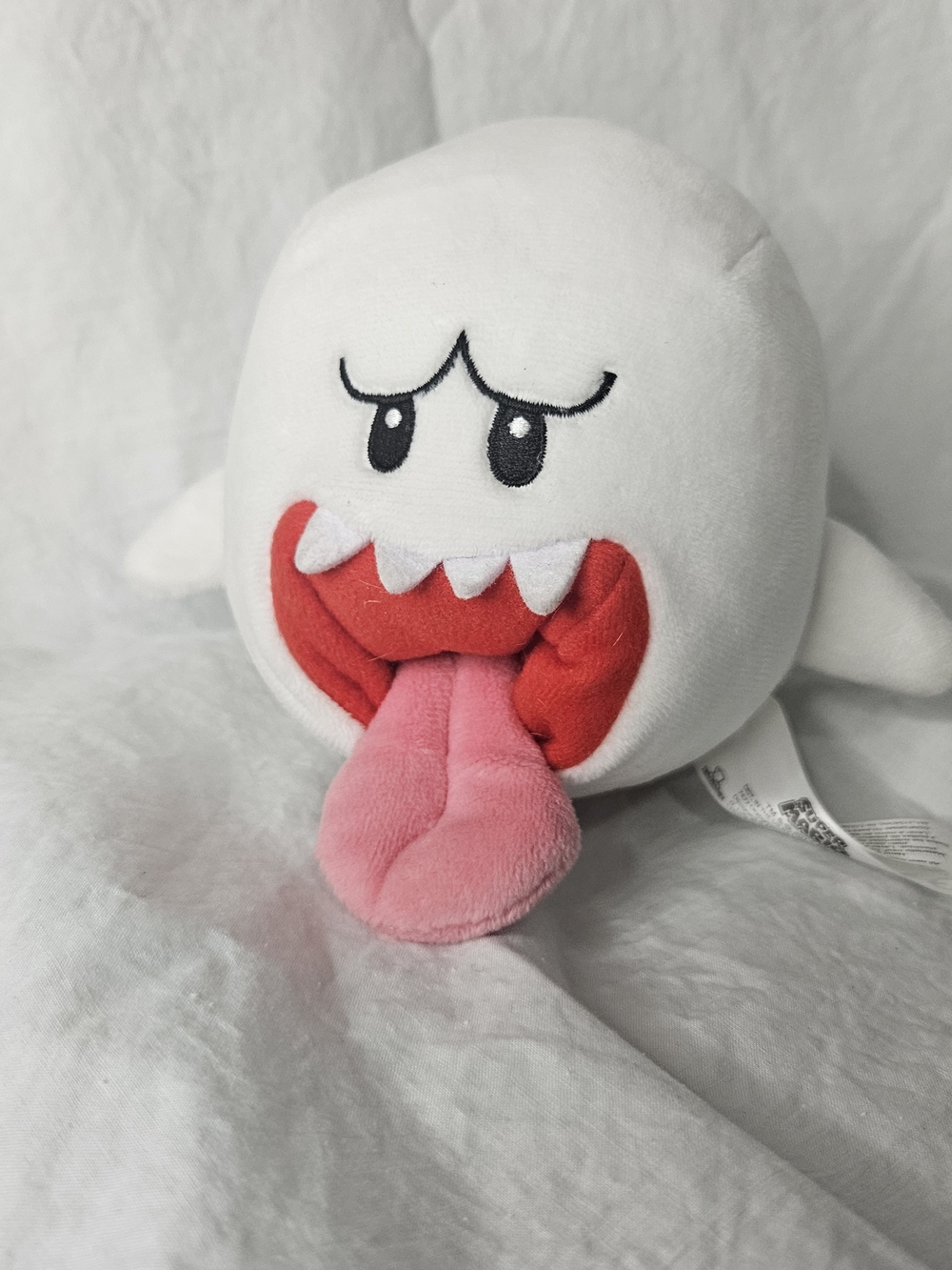 Super Mario Brothers White Boo Ghost Plush Nintendo 2017
